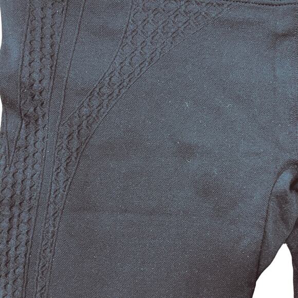 Nux Women's Shorts Size Medium Essence Color Block Aqua Black Activewear NWT - Picture 6 of 6